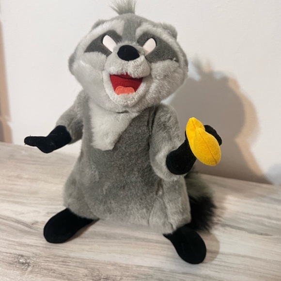 MEEKO Disney Pocahontas Plush Raccoon 15” - Picture 3 of 10